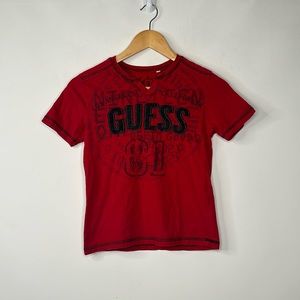Guess T-Shirt Children Size 8 Red